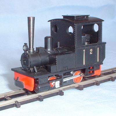 Egger Bahn steam loco No:2